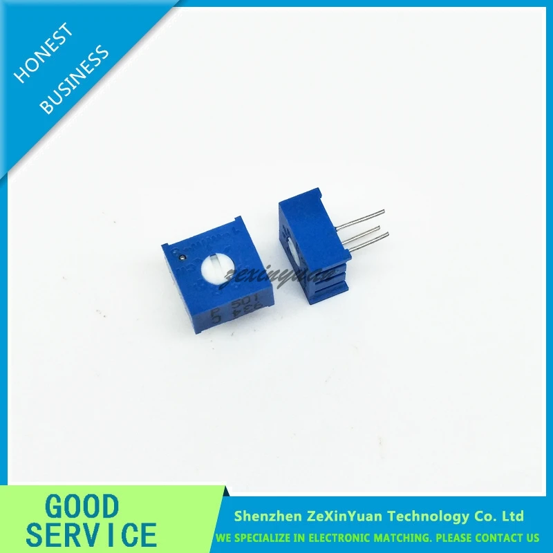 10PCS/LOT 3386P-1-204LF 3386P 200K ohm 204 3386P-1-204 3386P-204  P204 Trimpot Trimmer Potentiometer