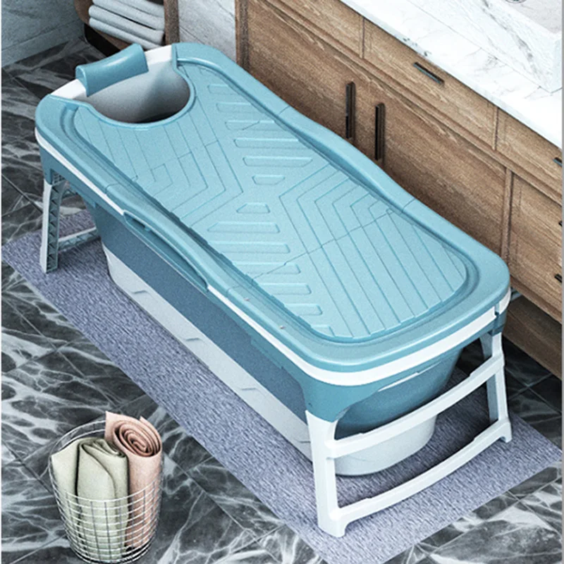 Bathroom Tubs Portable Bathtub Adults Mobile Simple Foot Spa Folding Goods The Elderly Newborn Bath Hot Badewanne Tub Ice