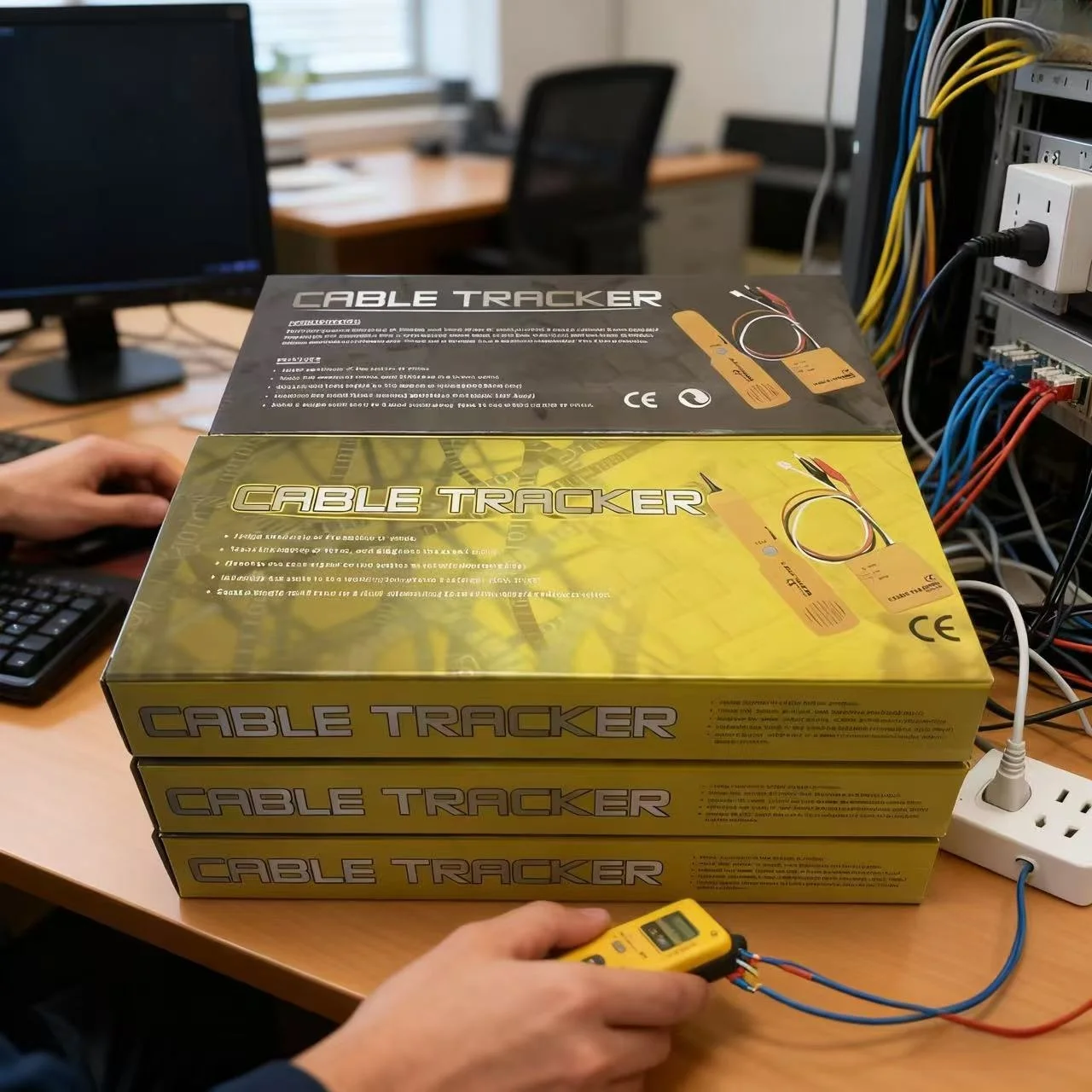 

New Tracker Diagnose Tone Finder Telephone Wire Cable Tester Toner Tracer inder Detector Networking Tools