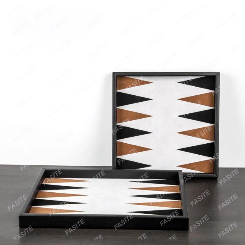 

Modern minimalist geometric tray, home sales office, sample room, bedroom, cloakroom, jewelry storage and decoration