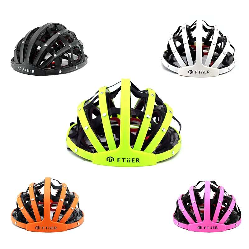 Unisex Adult Mountain Capacete Ciclismo Foldable Bicycle Helmet OEM\ODM Portable Ultralight Road Bike Helmet Cycling Helmet