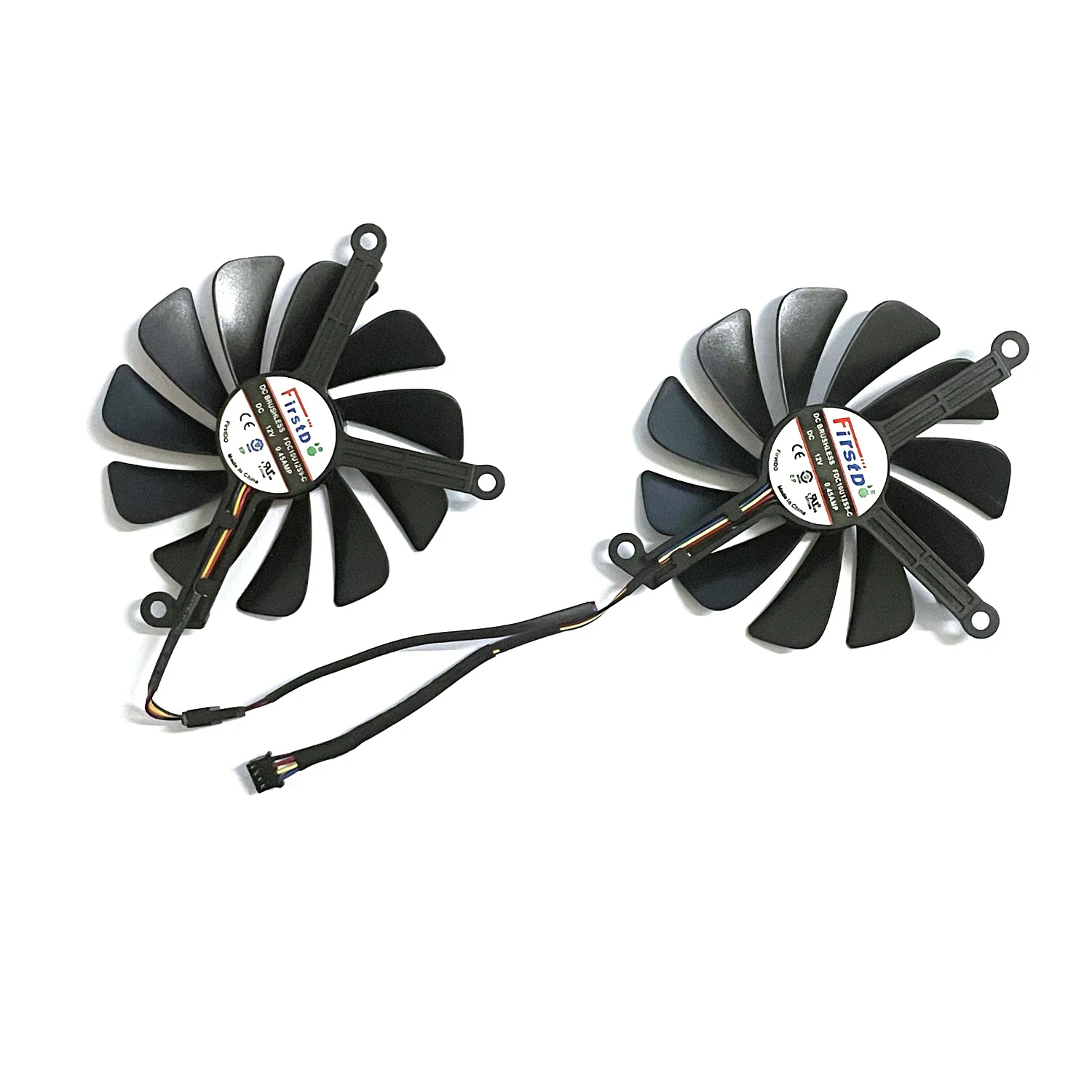 New Original RX5700 XT GPU Fan 4PIN 95MM CF1010U12S for XFX Radeon RX 5700 DD Ultra RX 5700XT THICC II Ultra Graphics Card