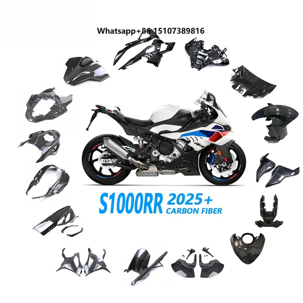 

Carbon Real Full Pre-preg Dry Carbon Fiber Motorcycle Full Set Carbon Fairings for S1000RR 2025+