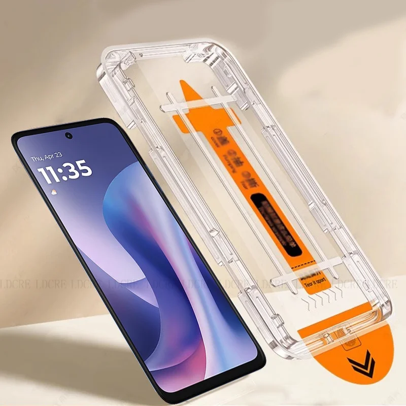 4/3/2/1 Stück für Moto G57 Glas Motorola Moto G57 Power Panzerglas 9H HD staubfrei vollflächiger Kleber Displayschutzfolie Moto G57