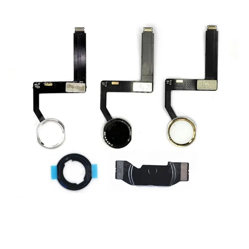 1set home button menu key flex cable bracket rubber gasket assembly replacement for iPad Pro 9.7 inch pro9.7 A1673 A1674 A1675