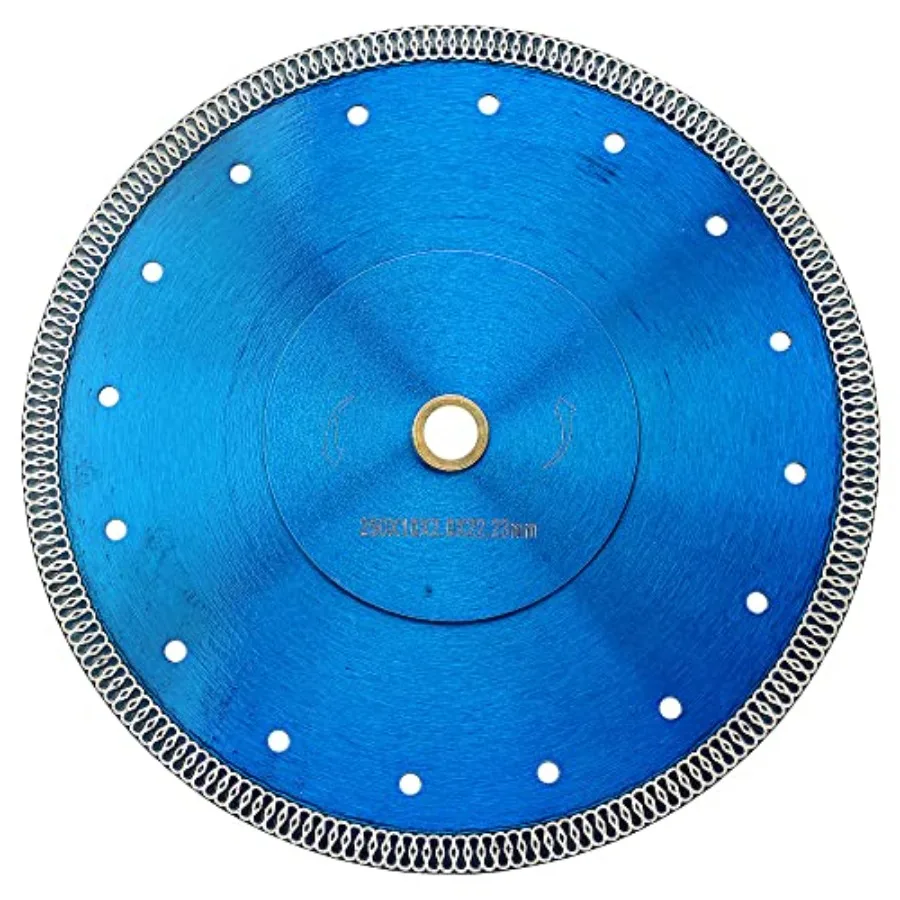 

Super Thin Diamond Tile Blade Porcelain Saw Blade for Cutting Porcelain Tile Granite Marbles 10"