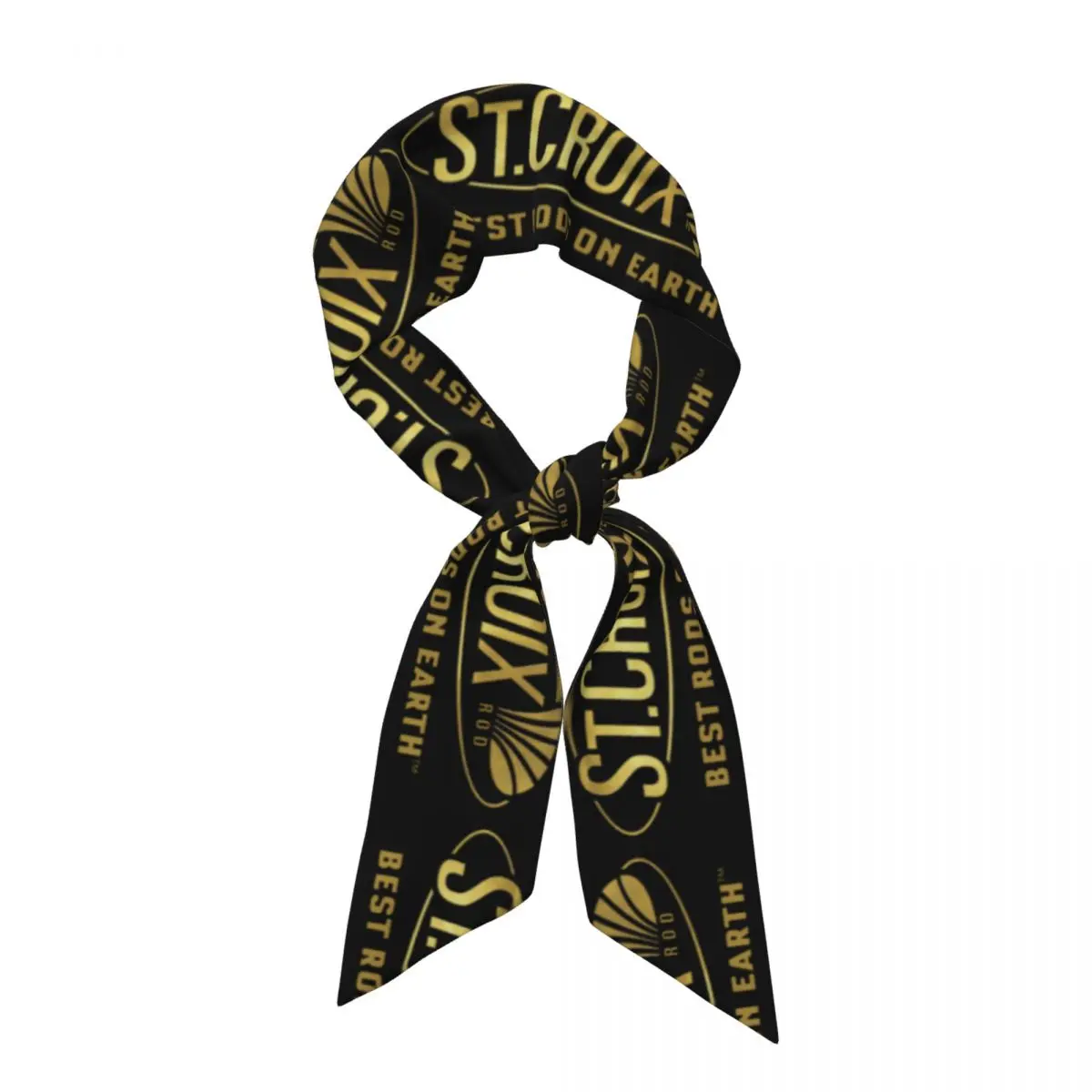 Life Love St Croix Merch 658 Women Long Narrow Scarf Silky Skinny Scarf Multi-use Neck Head Wrap for Office Daily Party