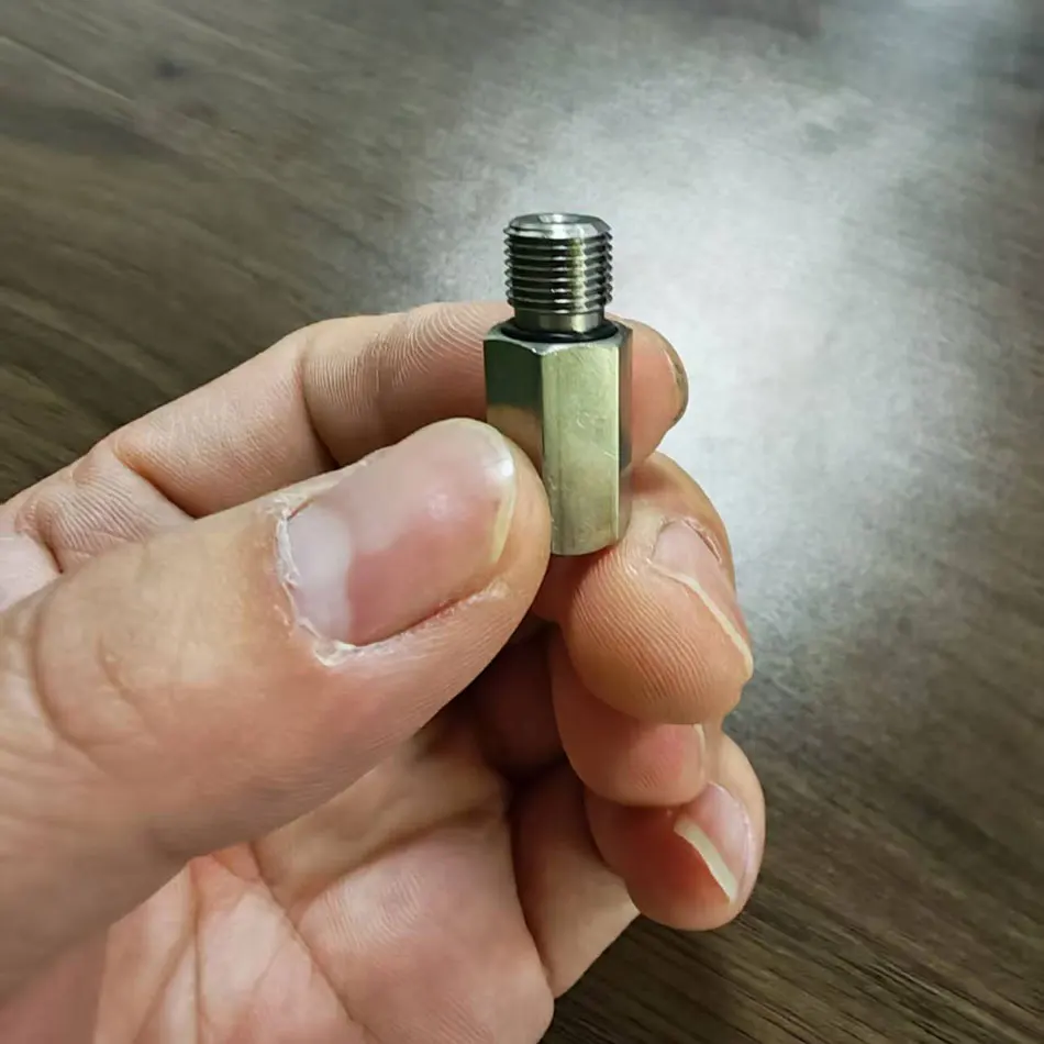 

NFOX mountain road bicycle hydraulic brake oil pipe accessories handle extension screw copper sleeve oil needle repair parts