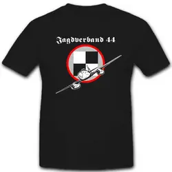 Jagdverband 44 Me262  Luftwaffe Militar Einheit Abzeichen Men T Shirt Short Sleeve Casual Shirts