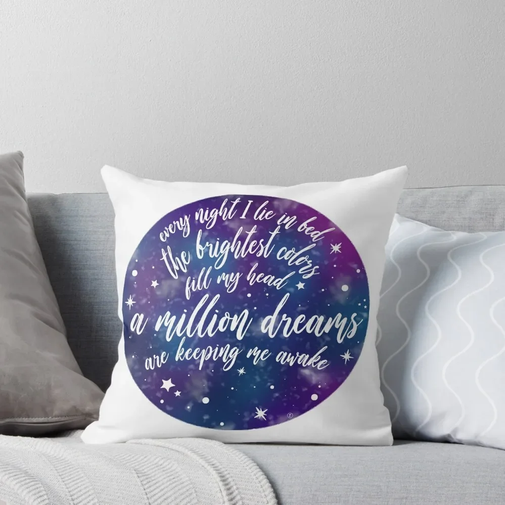 The Greatest Showman - A Million Dreams Throw Pillow Christmas Cushion For Home Pillowcase Cushion Sofa Pillow Cover pillow