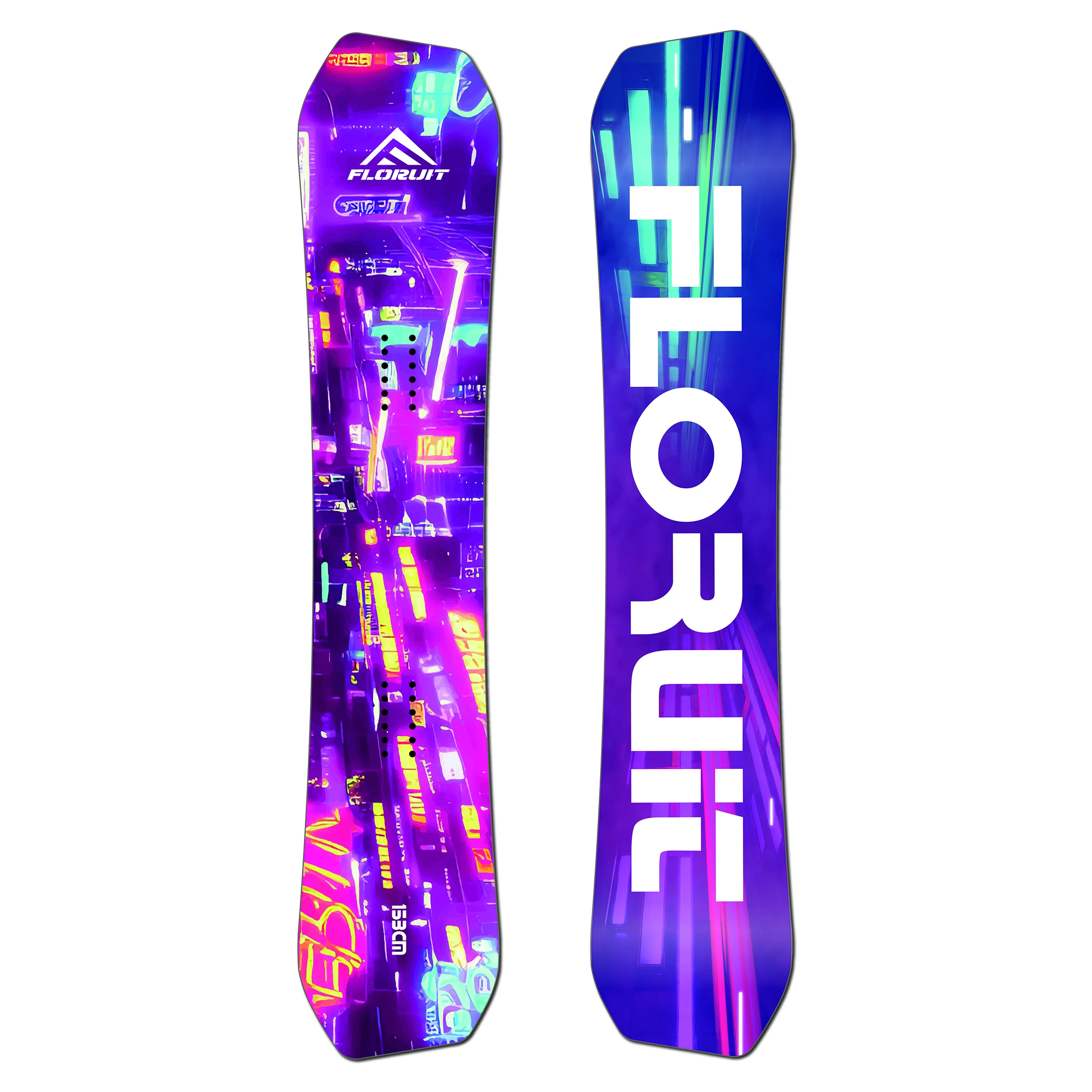 Customized Skis Crooked Skis Men's Wild Snow Skis Winter Supplier