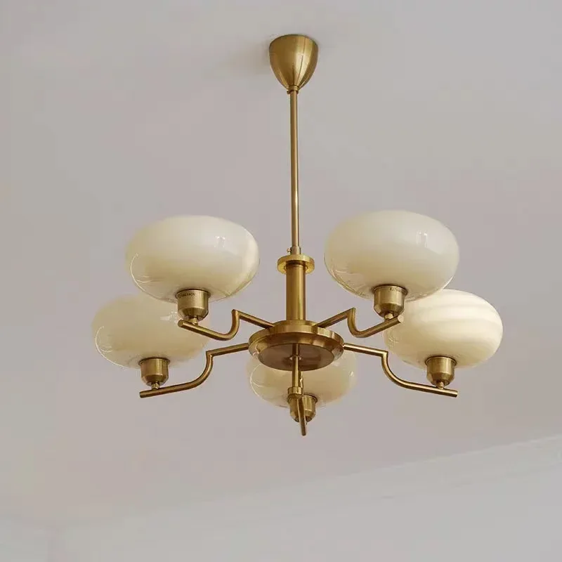 

Bauhaus LED Cream Ceiling Light Dining Table Kitchen Lighting Designer Nordic Loft Home Decor Gloss