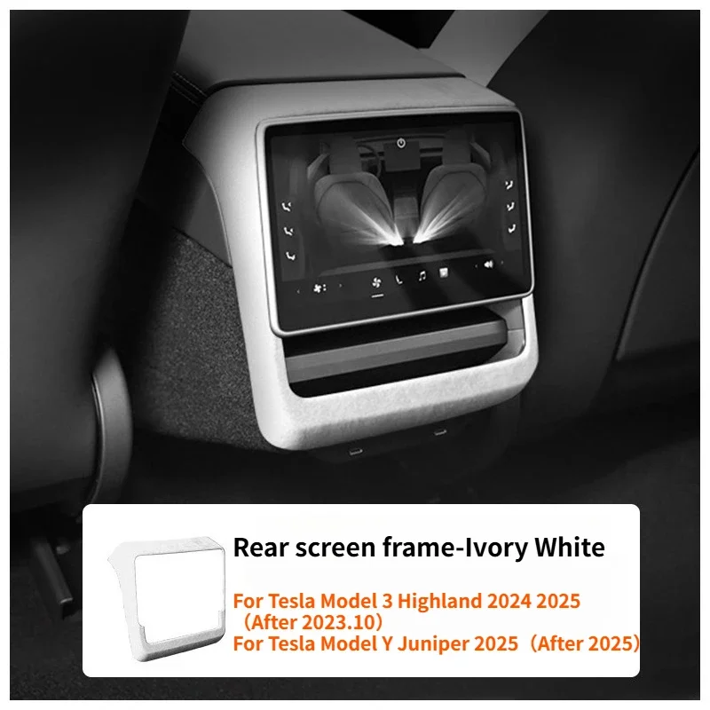 Rear Screen White