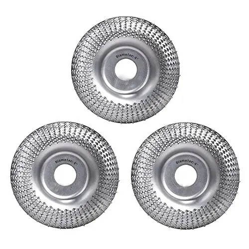Gỗ Tạo Hình Đĩa 4 "16Mm Cấu Tạo Máy Mài Góc Chạm Khắc Gỗ Đĩa Cắt Gỗ Bánh Xe Grindering Định Hình Đĩa 4-1/2 Inch Máy Xay