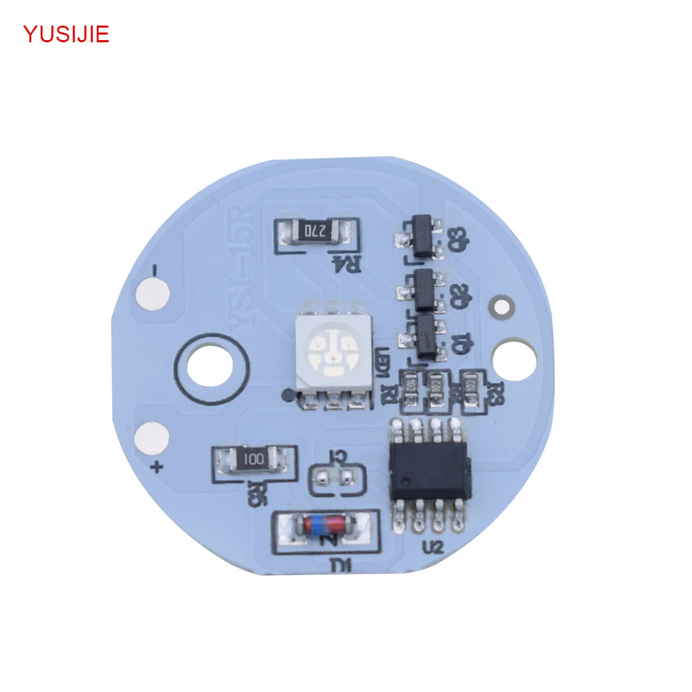 YSJ-369 RGB gradient color module 3-5V DIY automatic color changing micro scene model crafts handmade lighting circuit board