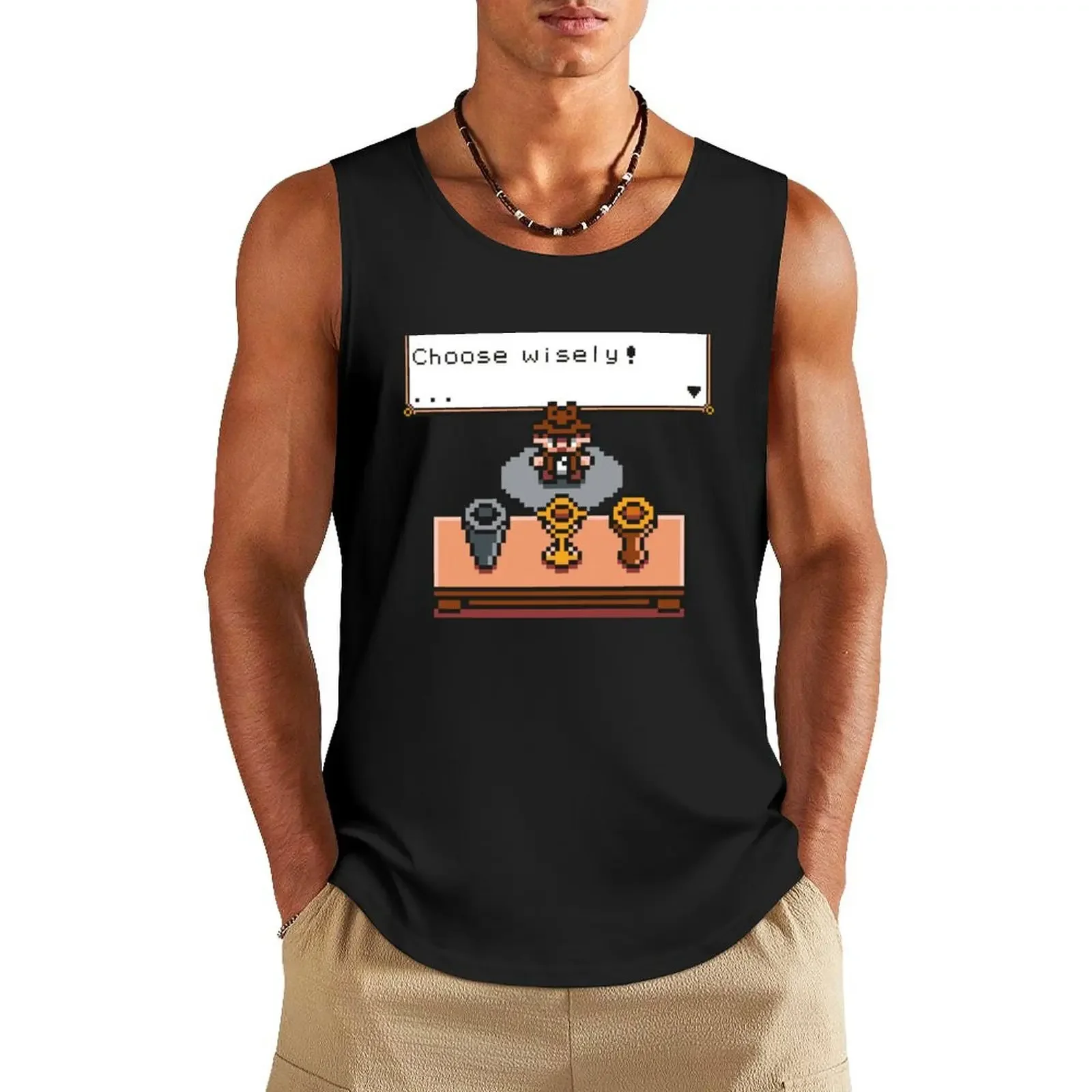 

Choose your Grail v2 Tank Top T-shirt male Men's gym articles