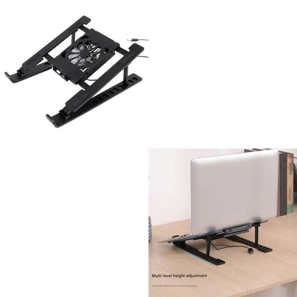  Ergonomic Foldable Computer Stand With 9 Adjustable Angled And Efficient Heat Dissipation