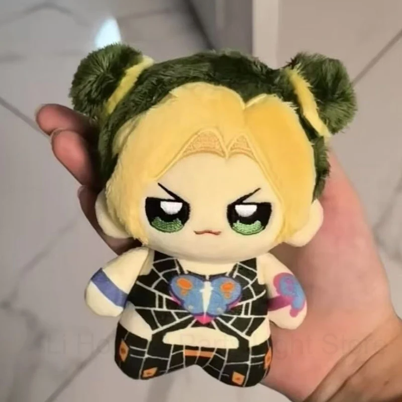 Mini Muñeco de Peluche de Anime Bizarre Adventure Cujoh Jolyne, Colgante de Jolyne Cujoh, Juguetes Impresos, Regalo de Cumpleaños para Fans, Coleccionable