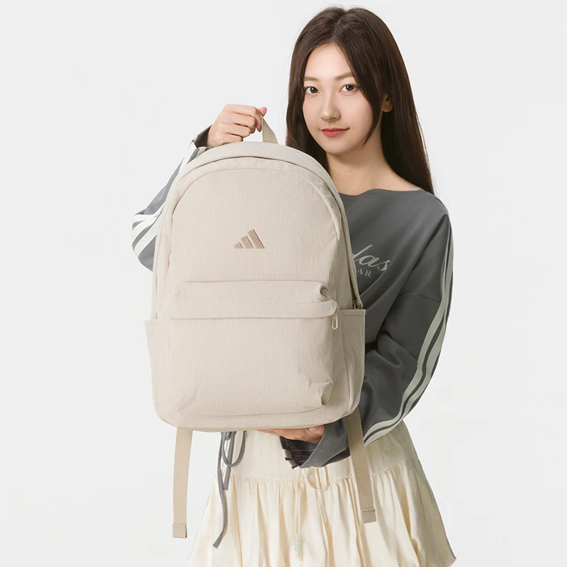 Adidas Backpack Original Large-Capacity Student School Bag Computer Bag Men's and Women's Fitness Training Sports Bag Daily Backpack Kh4601-1
