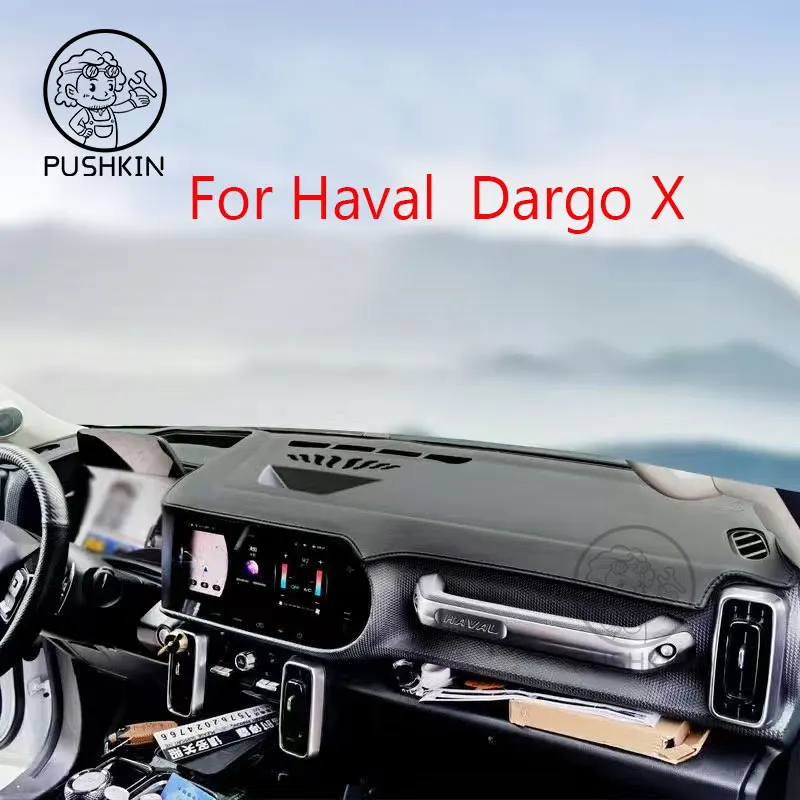 Dash Mat Dashmat Dashboard Cover Sun Shade Dash Board Cover Carpet Silica gel For Haval Dargo X 2022 2023 big dog Accessories