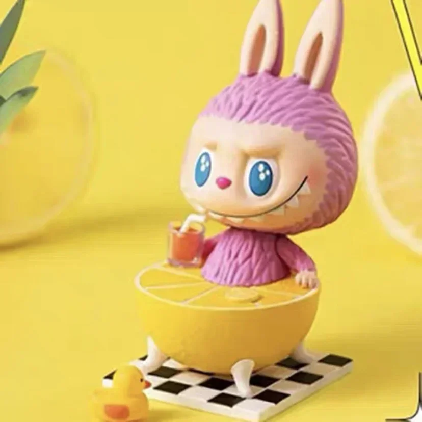 

POP MART Labubu The Monsters Fruit Series слепая коробка, сумка для догадок, загадочная коробка, игрушки, кукла, милая аниме-фигурка, настольные украшения, подарок