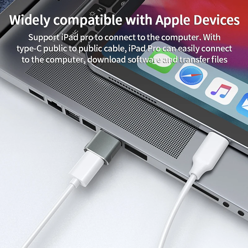Переходник с USB 2,0 «папа» на «мама» Type-C «мама»
