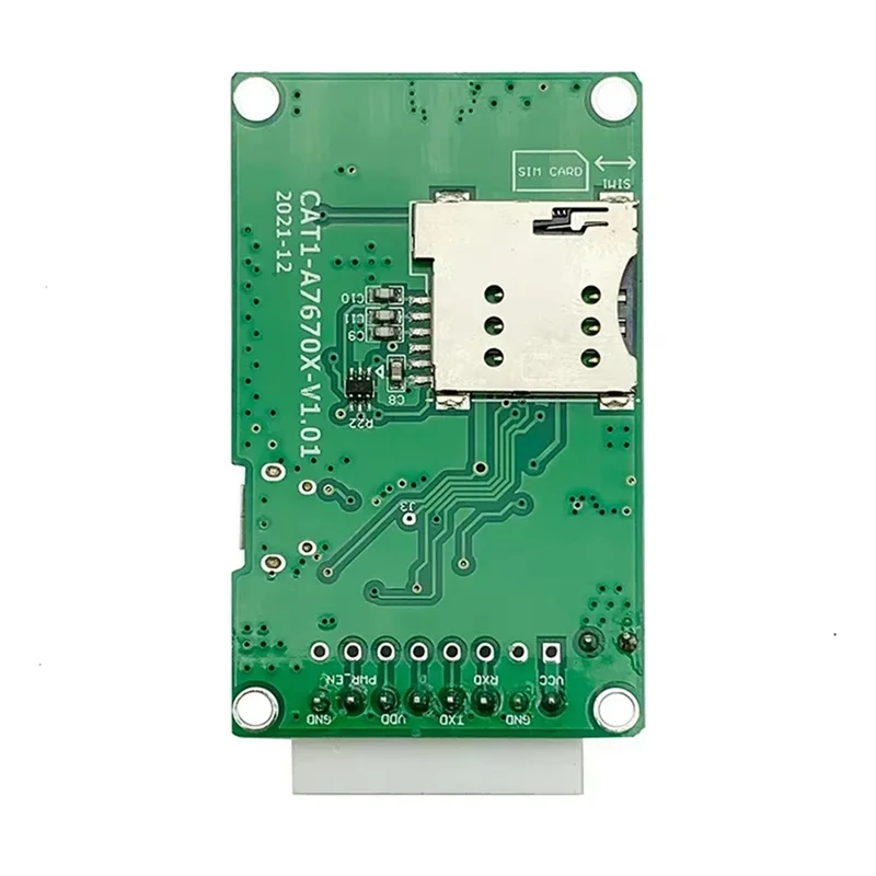 

Highly Recommended-SIMCOM A7670E 4G LTE Cat1 Module 4G LTE Cat1 Module With SIM Card Slot TTL UART 2G LTE-FDD B1/B3/B5/B7/B8/B20