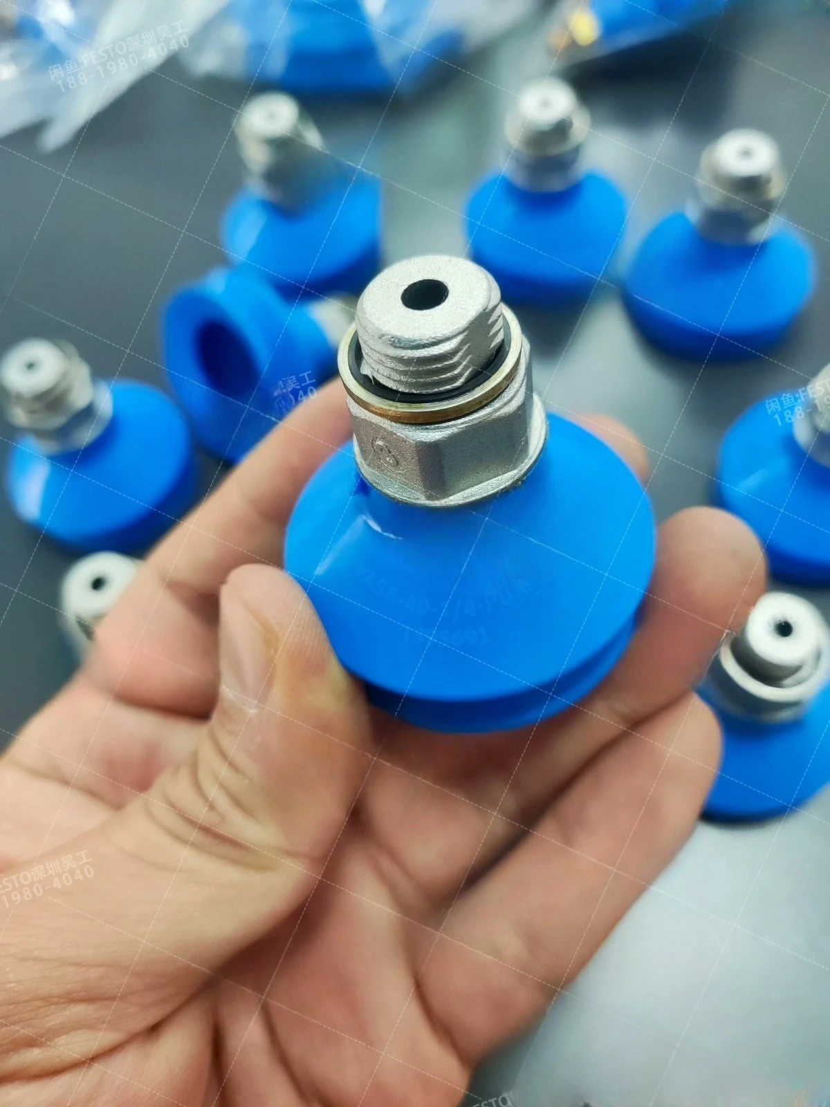 كوب شفط كامل/4-بخور من من من من من من أجل FESTO VASB-40-1/4-PUR-B 1395691 VASB-40-1/4-SI-B 1372910 VASB-55-1/4-NBR 35414