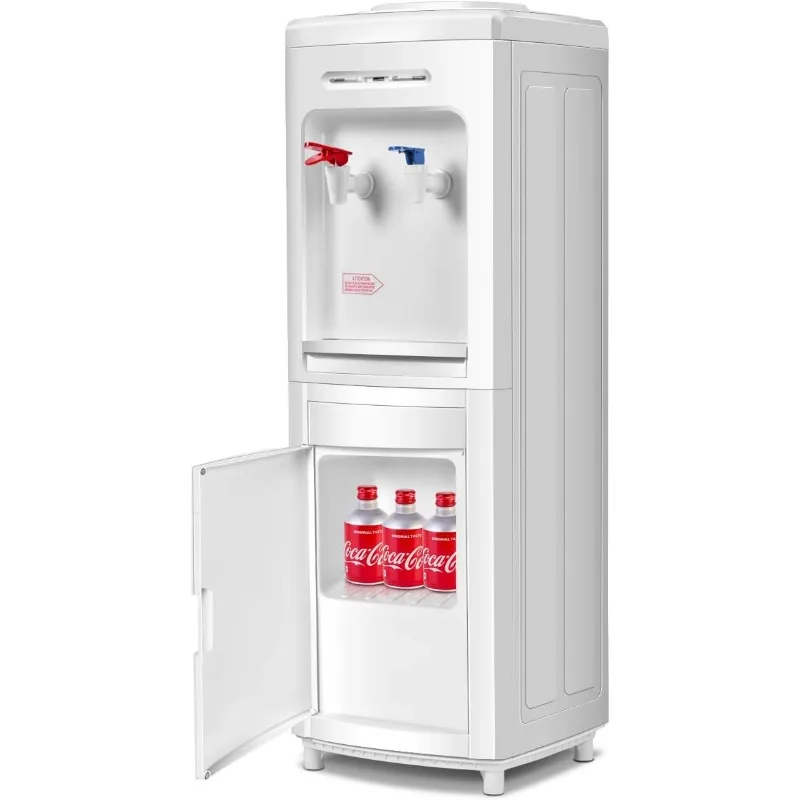 Dispensador de refrigerador de água de carregamento superior SAFEPLUS, refrigerador de água autônomo quente e frio comporta garrafas de 5 galões perfeitas para escritório doméstico