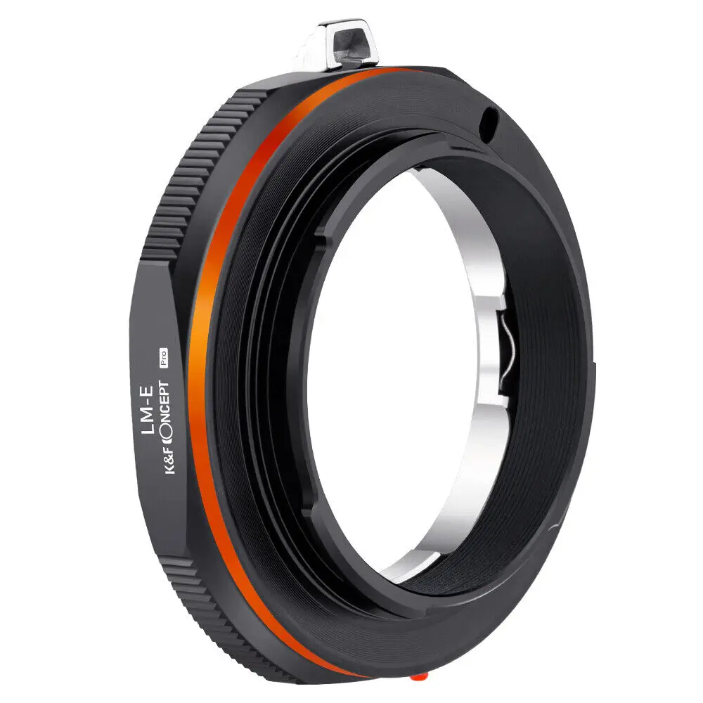 K&F Concept LM to E Pro Lens Adapter Leica M Lens to Sony E a6000 a5000 A7C a1 A9 A7S a7R2 A73 A7RIV Camera