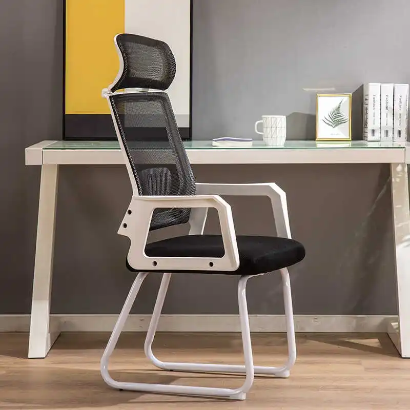 

Home Unbounded Computer Chair Home Office Back Breathable Bow Chair Conference Single Modern Mobile Silla Oficina Furniture