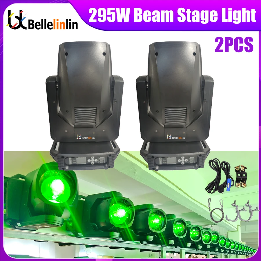 beam moving head light dmx iluminacao de palco para casamento dj disco party concerto faceta profissional efeito prisma sem imposto 295w pcs 01