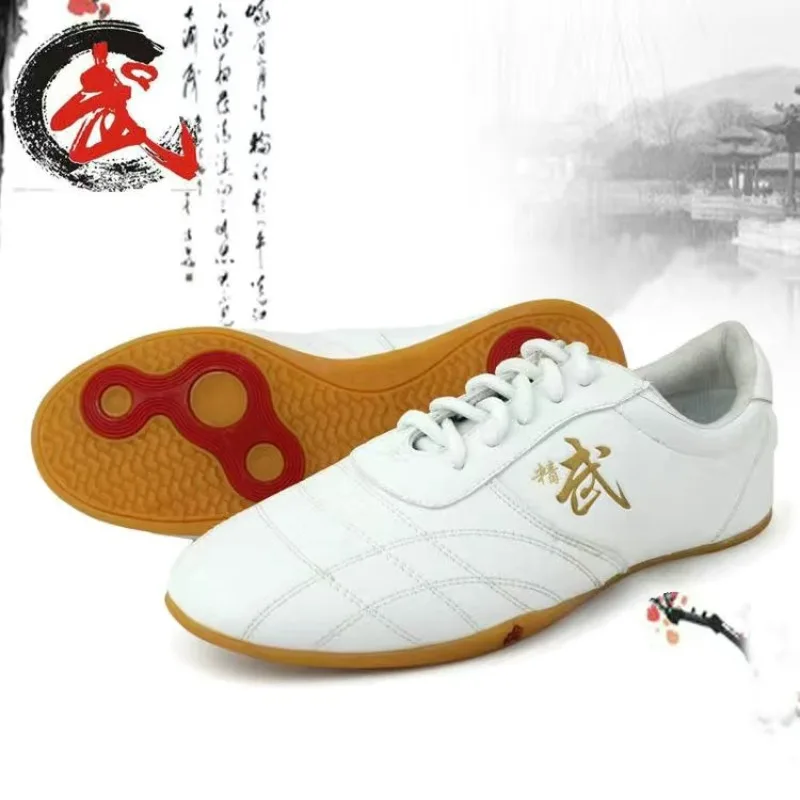 2024 New KungFu Taekwondo Wushu Taichi Shoe Unisex Top Quality Morning Exercise Martial Arts Shoes Men Women Wushu Shoes