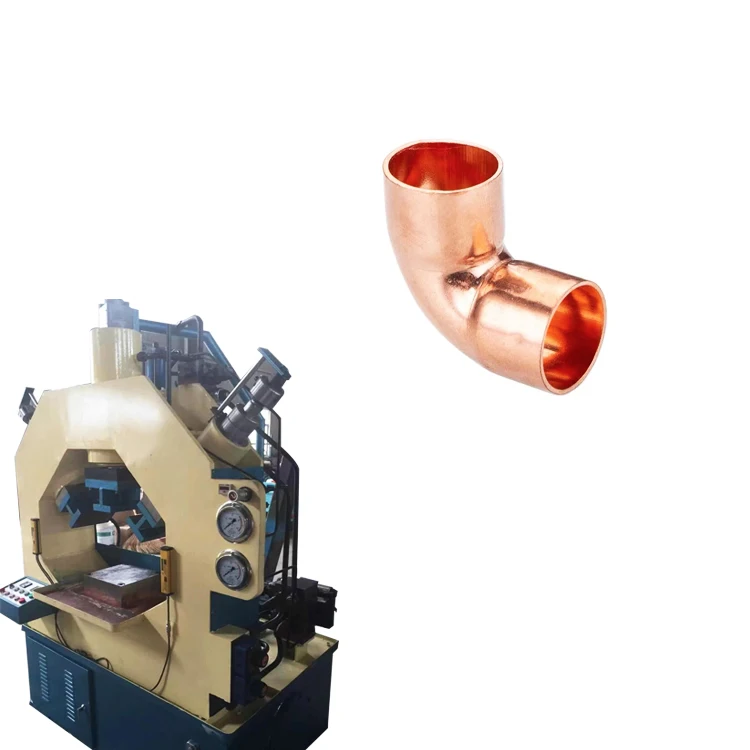 Hydraulic Copper Fittings 45 90 Degree Copper Fittings Elbow Making Machine