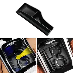 Car Interior Center Control Cup Holder Storage Box Organizer ABS Trim Accessories For Mercedes Benz GLC Class X254 2023 2024