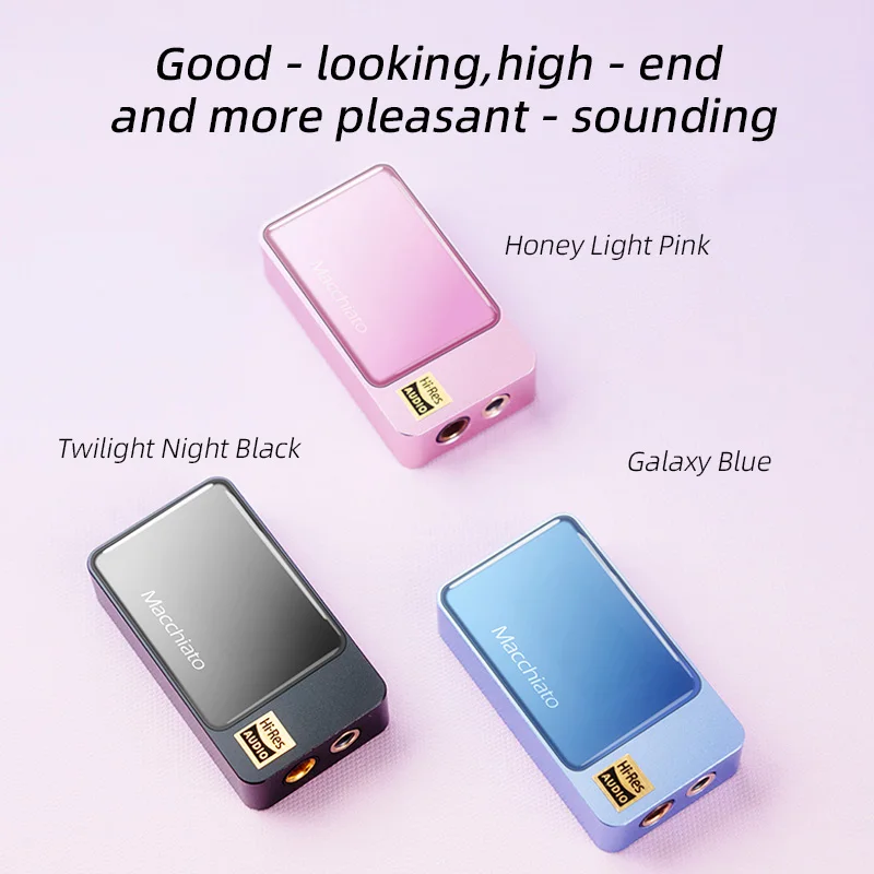 Original iBasso JR. Macchiato Headphone Amplifier Dongle Cap Portable USB DAC Hi-Res Audio Dual Flagship DAC Support Mic CS43131 - Image 5