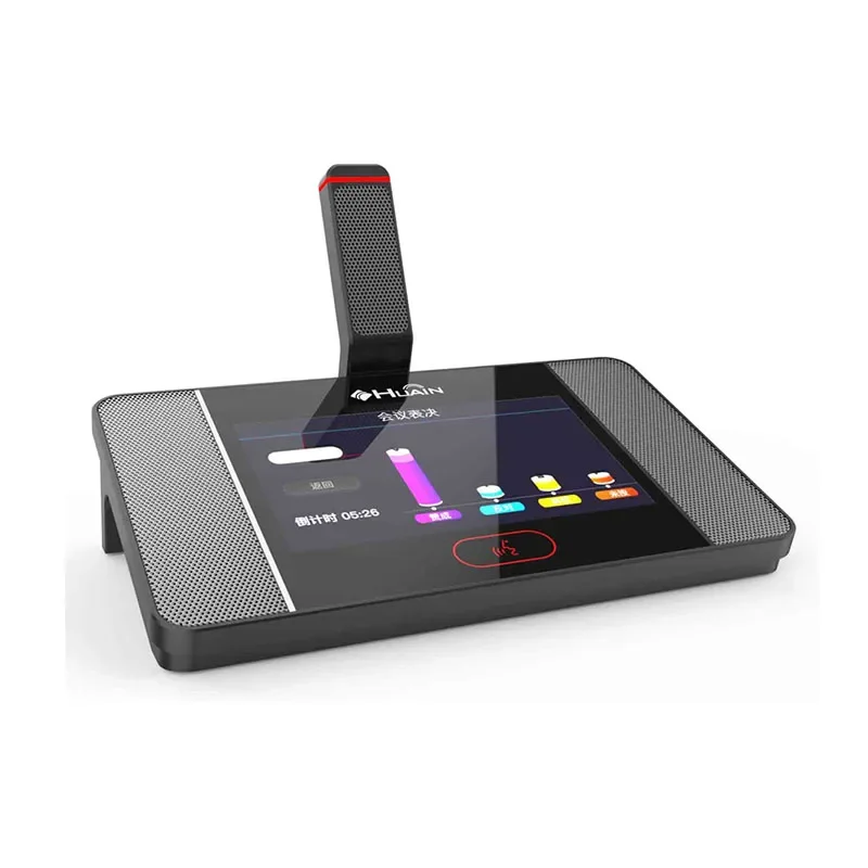 

Intelligent Audio voting Conference System Supports Connection of 240 Delegate Units Discussion Devices