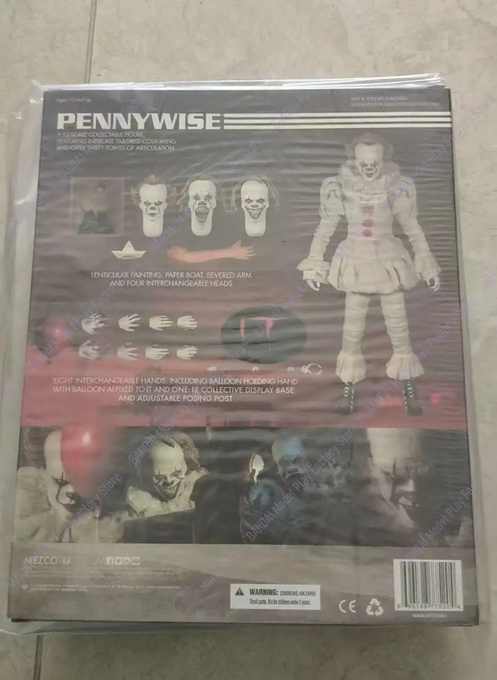 

In Stock Now Mezco Ant Clown Returns Pennywise Action Figure