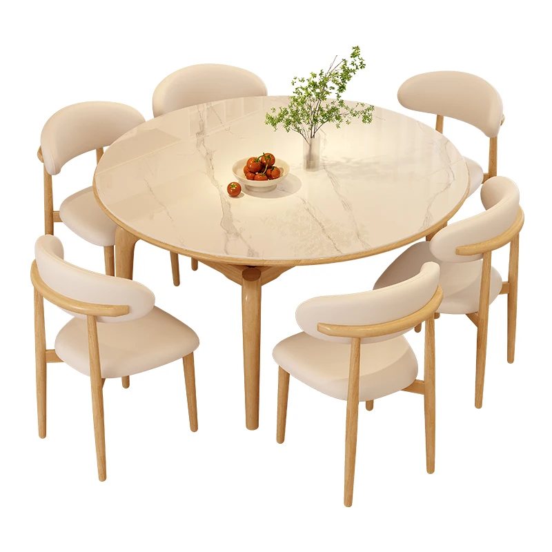 Mesa De Comedor impermeable De diseño, mueble moderno De madera única para restaurante, cocina, salón, hogar