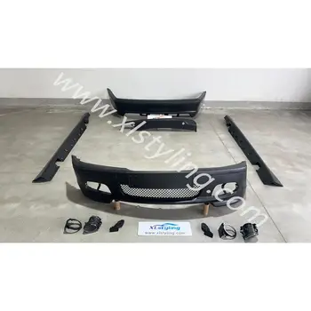 طقم هيكل سيارة XLstyling، مصد أمامي وخلفي، لسيارات الفئة الثالثة E46 MT 10 best sales طقم هيكل سيارة BMW E46 - №6