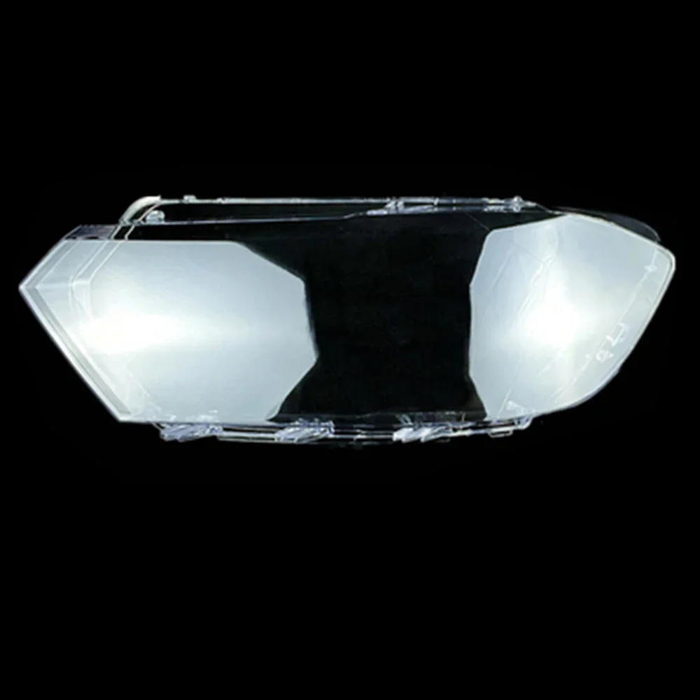 Front Glass Lens Lamp Shade Shell Car Interior Spare Parts Lampcover Caps Headlights Lamp Cover For Volkswagen VW 2016-2018 Bora