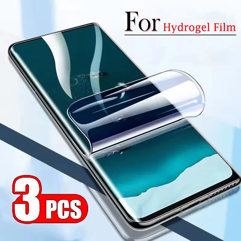 

3Pcs Hydrogel Film For Cubot KingKong X Pro Power 5 Screen Protector Film