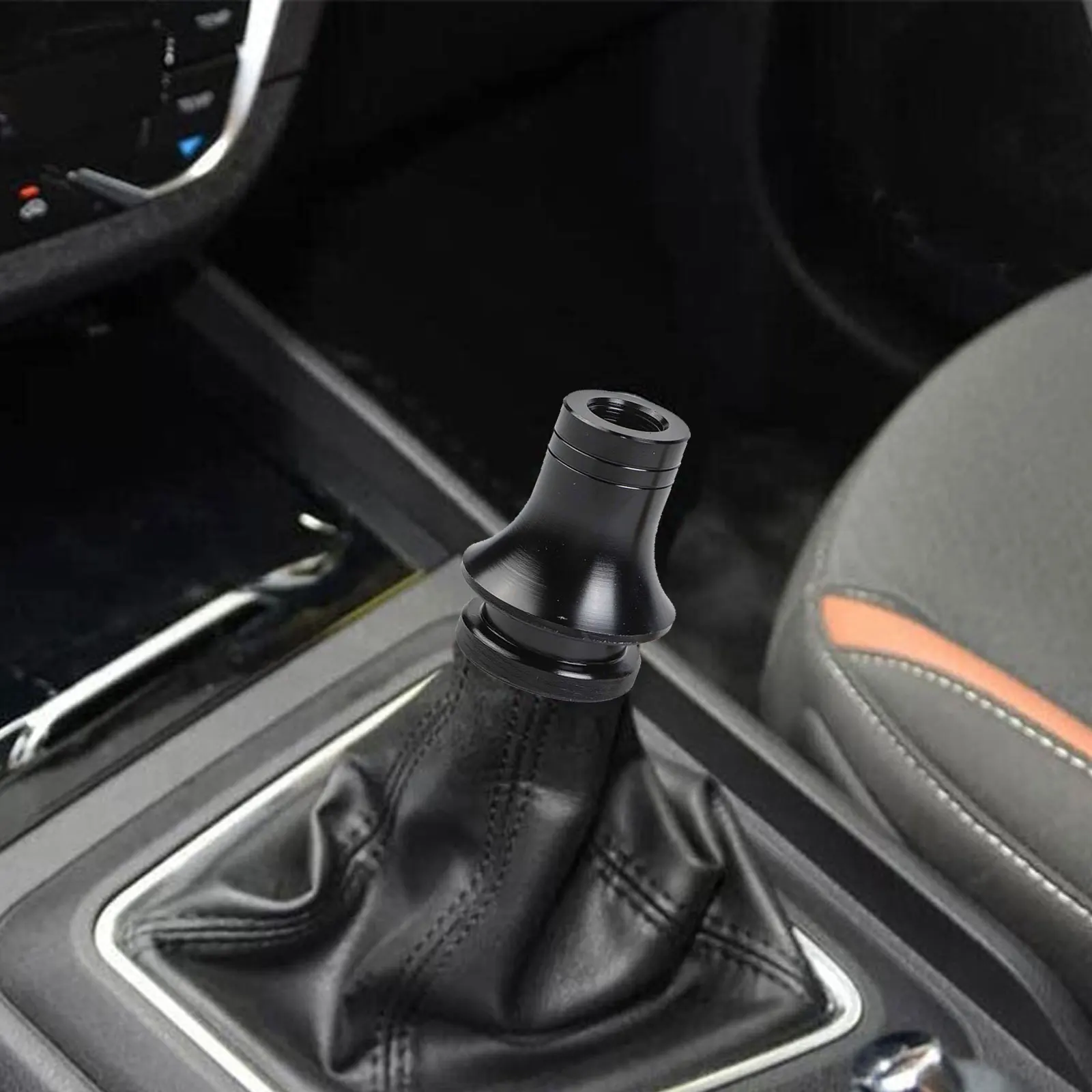 

Shift Knob Boot Retainer Adapter for Manual Gear Shifter Easy Installation Compatible with Various Shift Heads