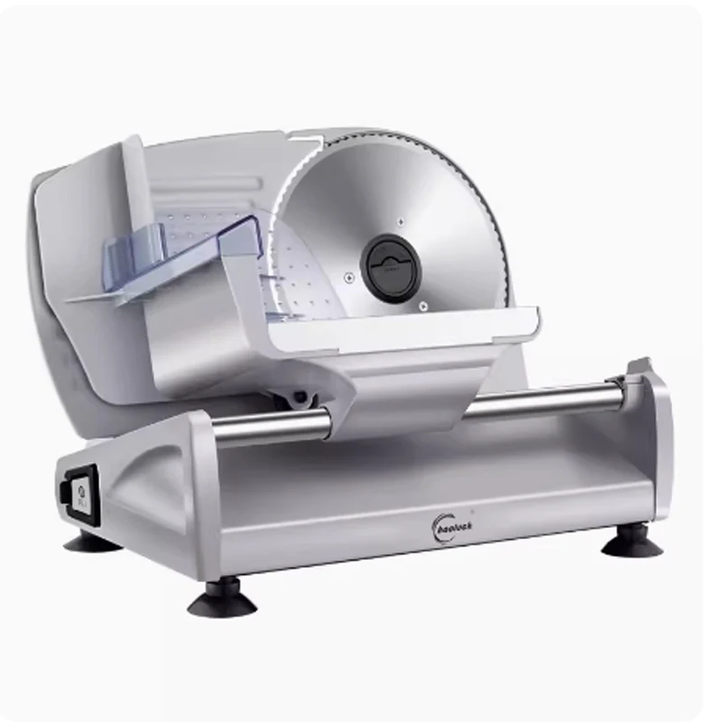 

220V Electric Food Slicer Meat Food Household Desktop Meat Slicer Lamb and Beef Slicers 0-22mm Bread Ham Meat Cutting Machine