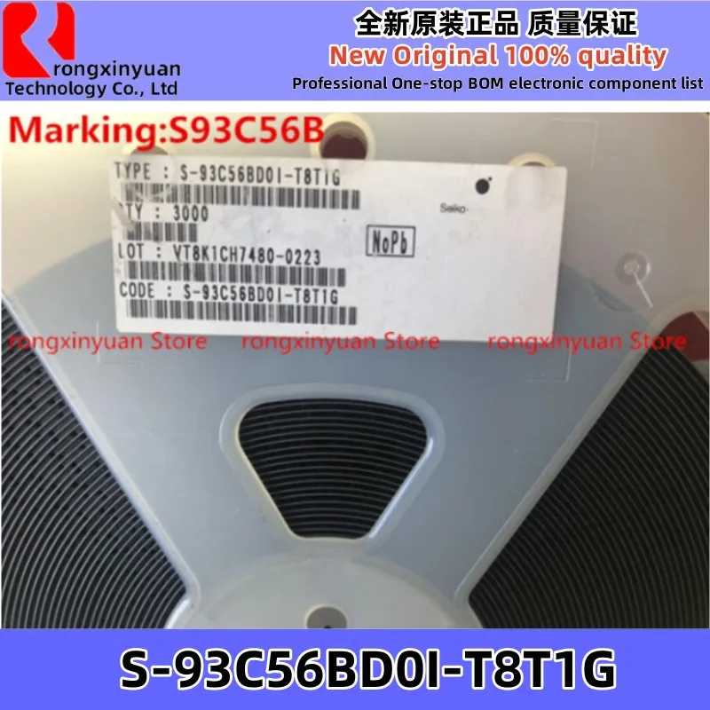 10ピース/ロットs93c56b tssop8 S-93C56BD0I-T8T1G s93c56 93c56 S-93C56BD0I S-93C56B線シリアルe2prom 100% 新品オリジナル