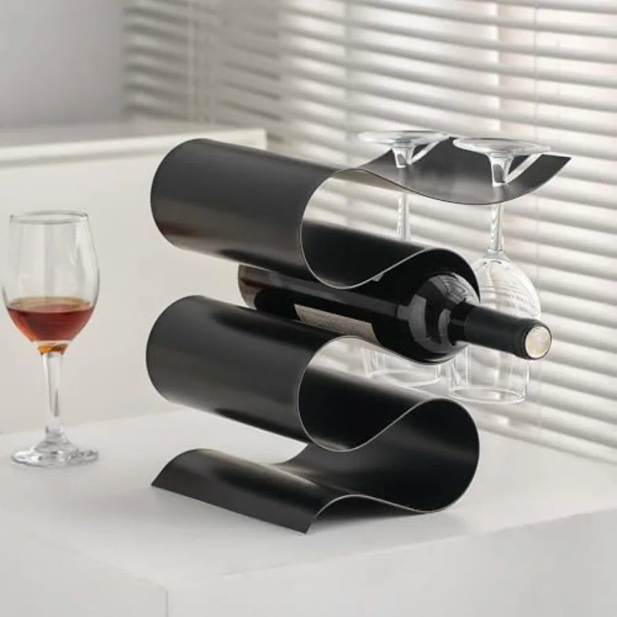 

Black countertop Wine Rack Home Decor Wine Rack for Inside Cabinet Home bar