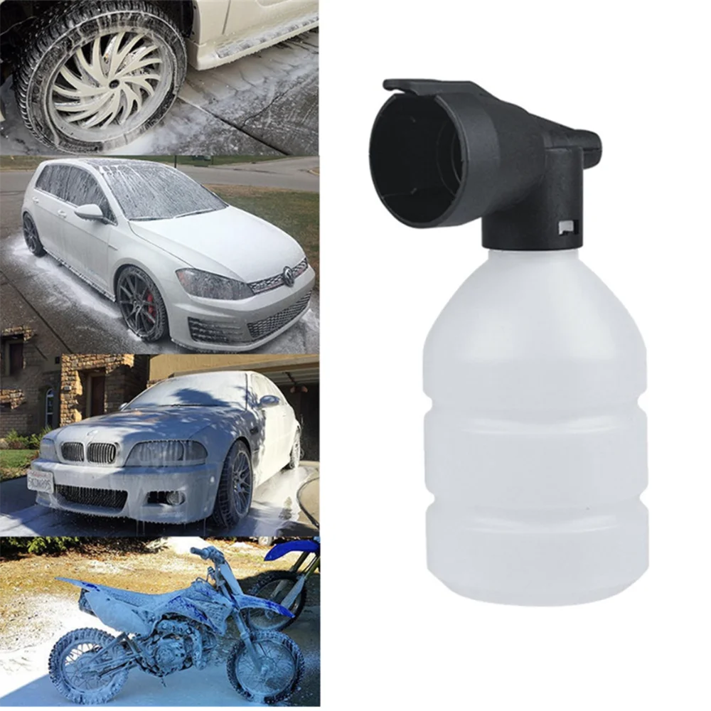 

Cars Soap Spray Nozzle Jet Water High Pressure Snow Foam Lance Washer Foam Detergent Storage Bottle