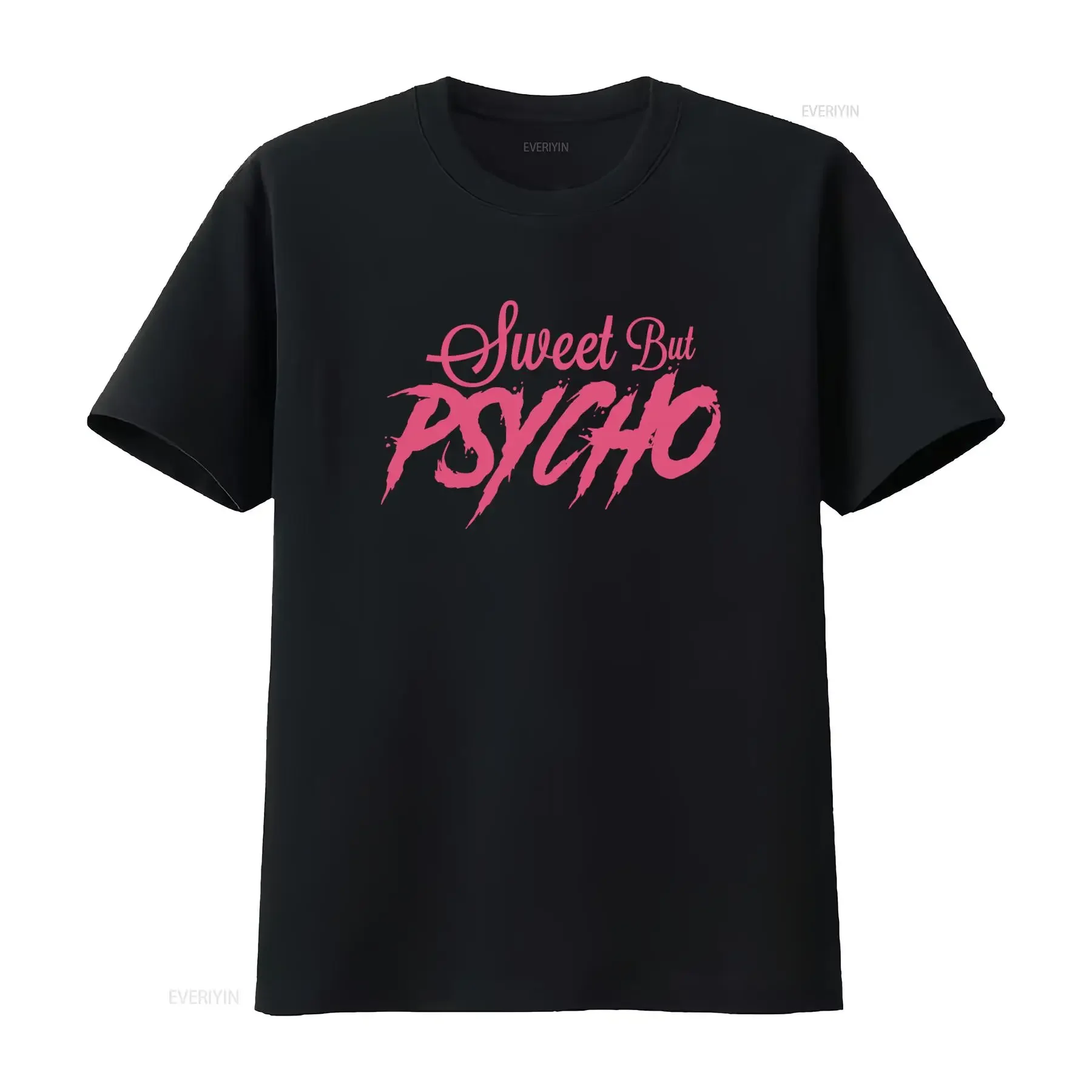 Sweet But Psycho Inspired Ava Max T Shirt Print Fashion Clothing vintage Washed Unisex Breathable Soft graphic Comfortable