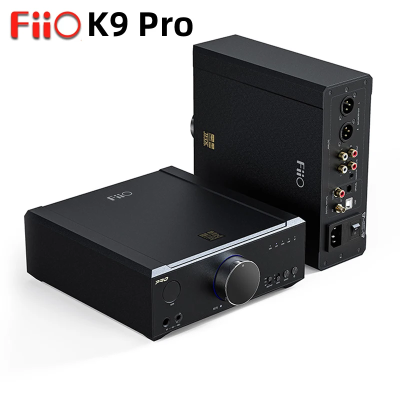 FiiO K9 Pro AKM/ESS Desktop Headphone Amplifier Bluetooth AMP USB DAC All-In-One DSD Decoder AK4499/ES9038PRO*2 chip MQA