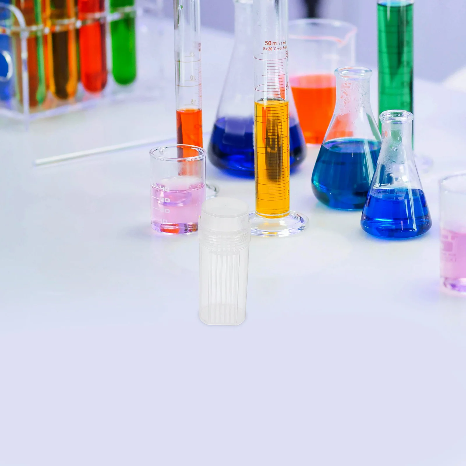 4pcs Microscope Slide Storage Box Clear Plastic Slide Holders Portable Slide Organizer Microscope Slide Storage Box For Laborato